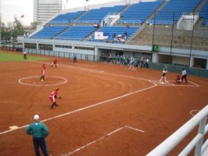 USA Softball Competition in Beijing 